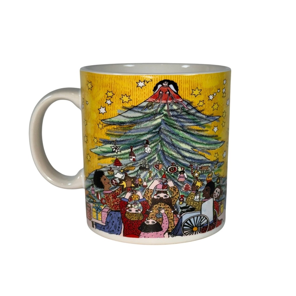 Kiki 1993‎ Dayton Hudson Marshall Field 12 oz Holiday Coffee Mug Made in Japan